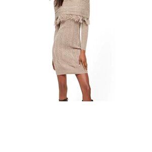 Knit Off the Shoulder Dress